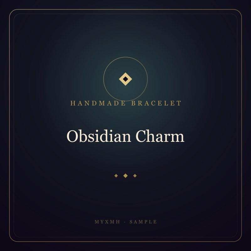 Obsidian Charm