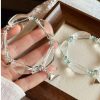 Lucent Petal Crystal Bracelet