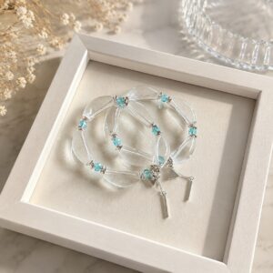 Lucent Petal Crystal Bracelet